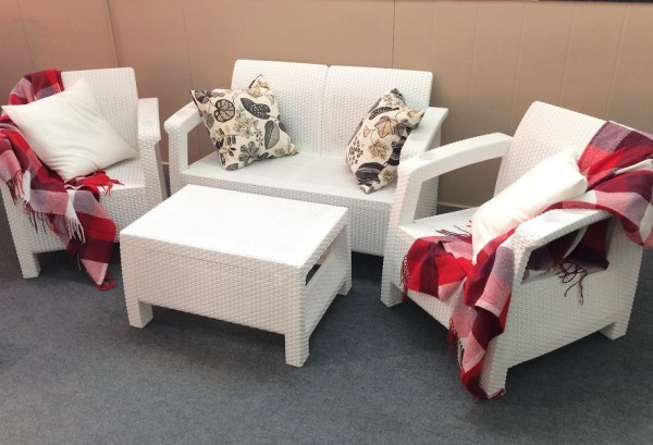 Комплект Yalta Terrace Set белый купить в Кимрах