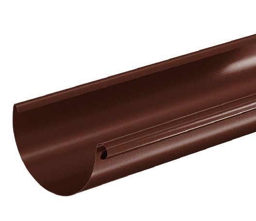 Водосток Aquasistem, система 150/100 - Водосточный желоб 3.00м RAL 8017 Коричневый купить в Кимрах
