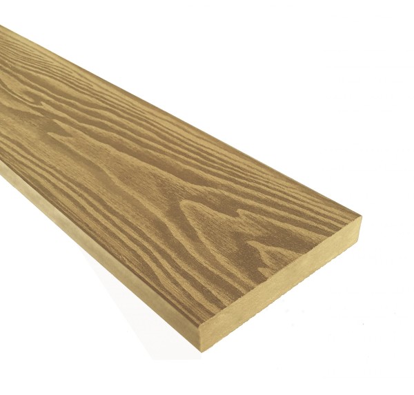 Террасная доска из ДПК Terrapol Смарт 3D Полнотелая без паза Дуб Севилья купить в Кимрах