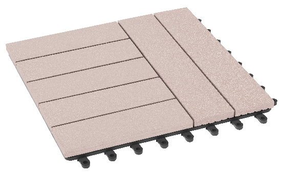 Модульный паркет ДПК GRINDERDECO Комфорт 4 Выбеленный дуб купить в Кимрах