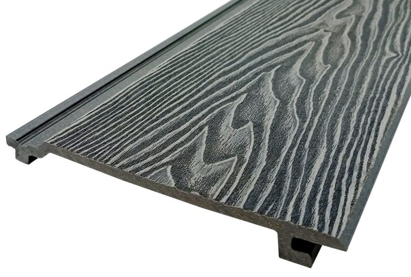 Сайдинг Darvolex 185x19x3000мм, 3D тиснение Серый купить в Кимрах