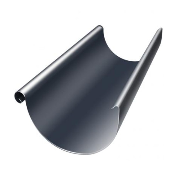 Водосток Grand Line 125x90 – Желоб 3м RAL 7024 купить в Кимрах