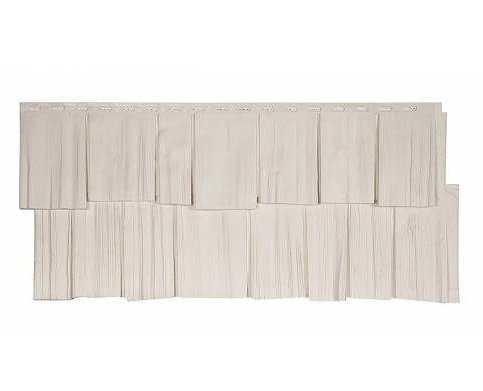 Фасадная панель T-Сайдинг-Щепа дуб ЭКО-1 Белый купить в Кимрах