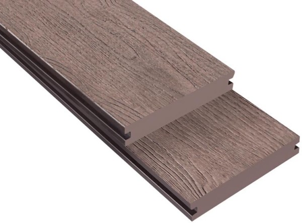 Террасная доска ДПК Outdoor 3D полнотелая NEVADA/CALIFORNIA BROWN коричневая микс купить в Кимрах