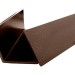 Уголок ДПК для сайдинга 70x70x3000мм Коричневый купить в Кимрах