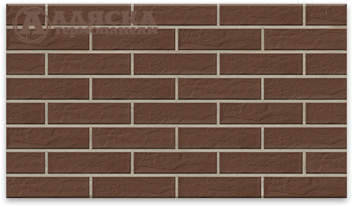 Фасадные Термопанели Аляска Braun Rustic купить в Кимрах