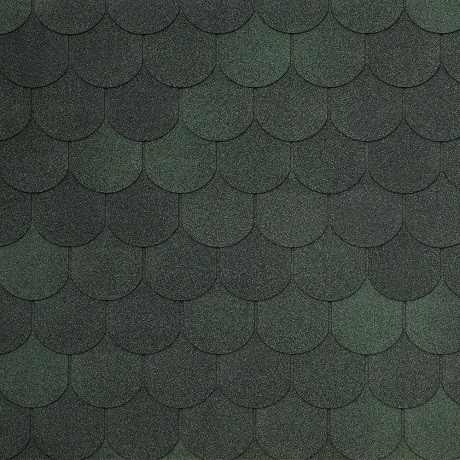 Гибкая черепица Tegola ASSISI verde 473 купить в Кимрах