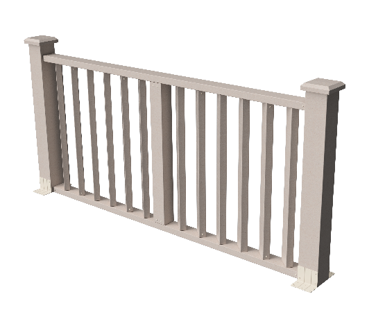 Ограждения декоративное ДПК GRINDERDECO Бруклин выбеленый дуб купить в Кимрах