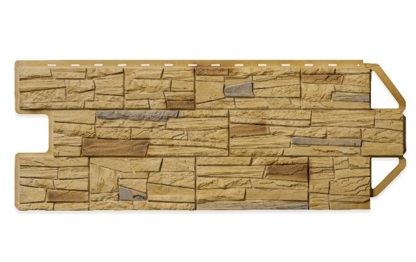 Фасадная панель Цокольный сайдинг Альта профиль Каньон Колорадо Комби купить в Кимрах