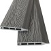 Заборная панель шип-паз EasyDecking Wood-Х 146х20 Серый купить в Кимрах