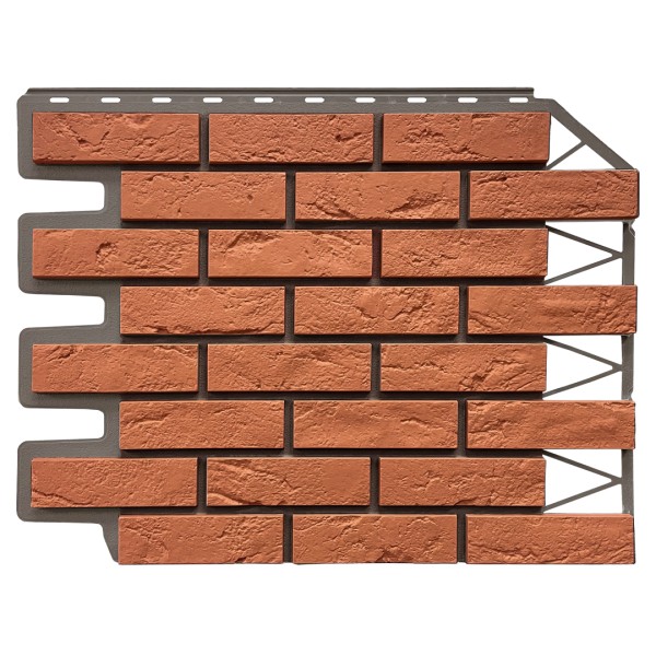 Фасадная панель FineBer, Кирпич Баварский, Терракотовый купить в Кимрах