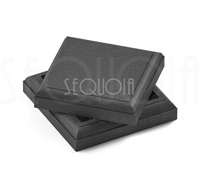 Комплект крышка/юбка для столба SEQUOIA GRAY купить в Кимрах
