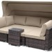 Диван-Трансформер AFINA плетеный из иск. ротанга AFM-320B Brown купить в Кимрах
