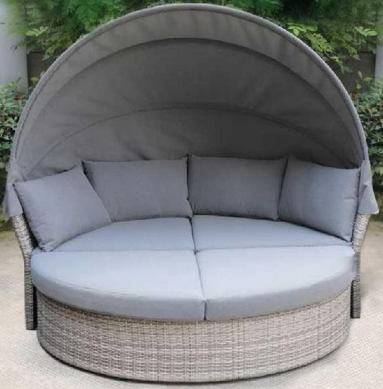 Диван-Трансформер AFINA плетеный из иск. ротанга AFM-325G Grey купить в Кимрах
