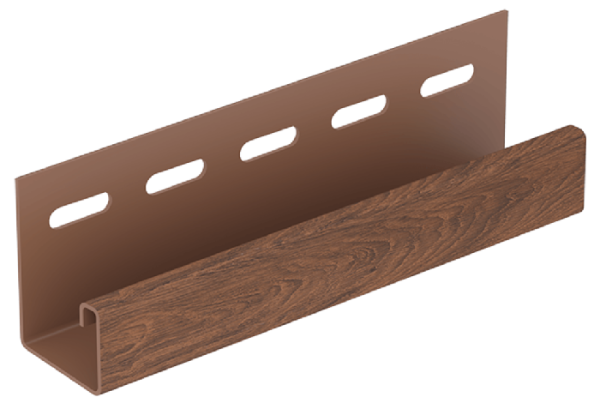 J-планка Софит PRO Тёмный орех купить в Кимрах