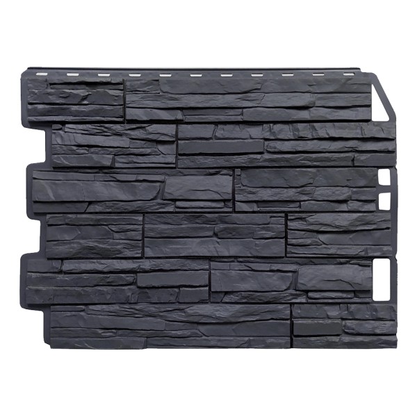 Фасадная панель FineBer, Скол - Асфальт купить в Кимрах