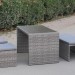 Диван-Трансформер AFINA плетеный из иск. ротанга S330G-W78 Grey купить в Кимрах