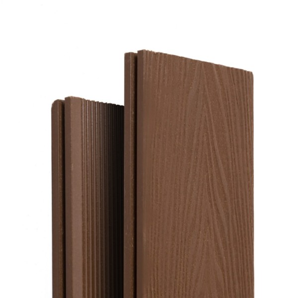 Террасная доска Ecodecking Экстра 3D полнотелая Шоколад купить в Кимрах