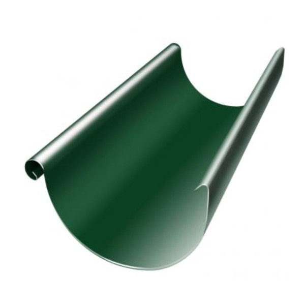 Водосток Grand Line 125x90 – Желоб 3м RAL 6005 купить в Кимрах