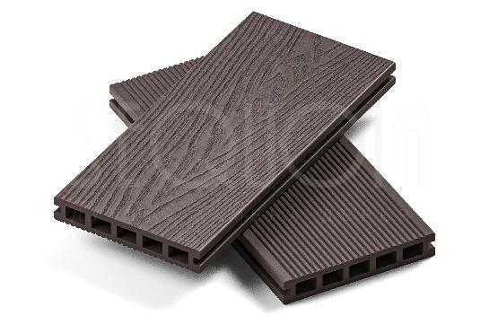 Доска террасная ДПК 3D SEQUOIA Evolution WOOD BROWN купить в Кимрах