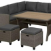 Комплект мебели AFINA плетеной из иск. ротанга AFM-307G-Grey купить в Кимрах