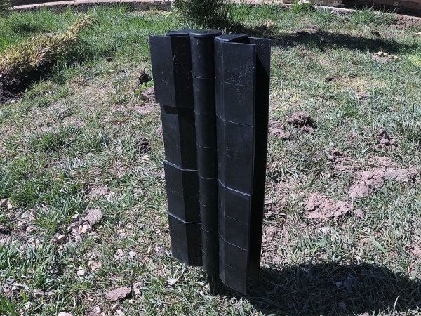 Угловой элемент поворотный, пластиковый от 60° до 300° для доски 300х30 мм из ДПК чёрный Holzhof купить в Кимрах