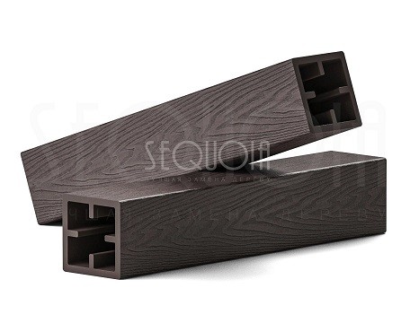 Столб SEQUOIA Evolution 3D WOOD BROWN купить в Кимрах