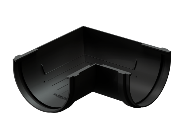 Угол желоба универсал 90˚ Docke Premium ПВХ - Карбон купить в Кимрах