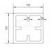 Столб SEQUOIA Evolution 3D WOOD GRAY купить в Кимрах
