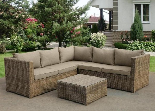 Комплект мебели AFINA плетеной из иск. ротанга YR825B Beige купить в Кимрах