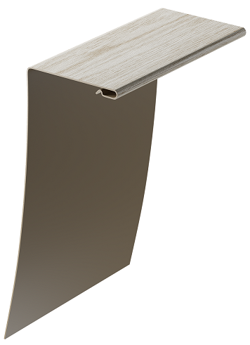 Универсальный околооконный профиль 89/254 мм, Орех купить в Кимрах