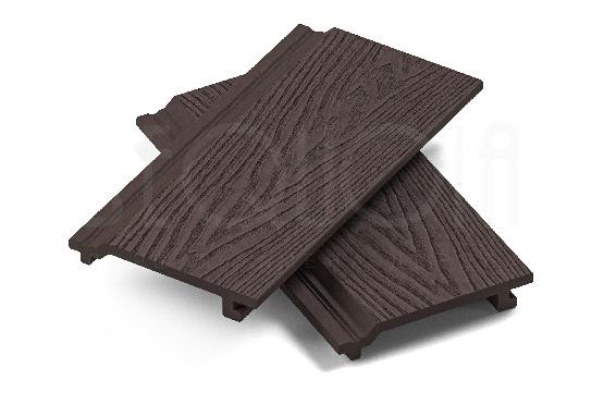 Доска фасадная ДПК 3D SEQUOIA Evolution WOOD BROWN купить в Кимрах