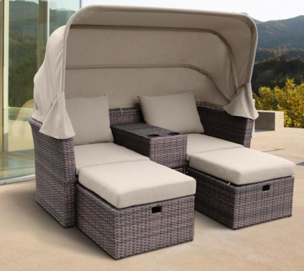 Комплект мебели AFINA плетеной из иск. ротанга AFM-330B Brown купить в Кимрах