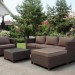 Комплект мебели AFINA плетеной из иск. ротанга YR821A Brown/Beige купить в Кимрах