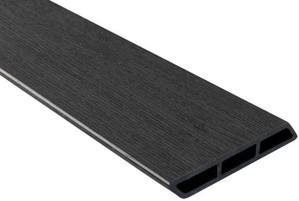 Доска Ромбус 3D ДПК Outdoor STORM BLACK черная купить в Кимрах
