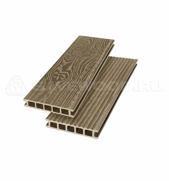 Террасная доска из ДПК SW Ornus тангенциальный распил тик купить в Кимрах
