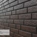 Фасадная панель Ю-Пласт Стоун Хаус Кирпич Коричневый купить в Кимрах