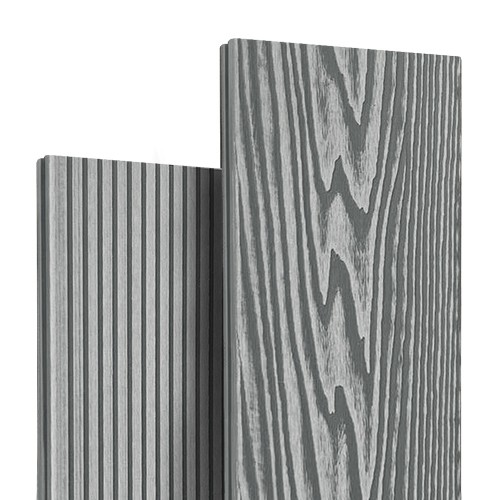 Террасная доска из ДПК Latitudo Optima 146х24 Серый купить в Кимрах