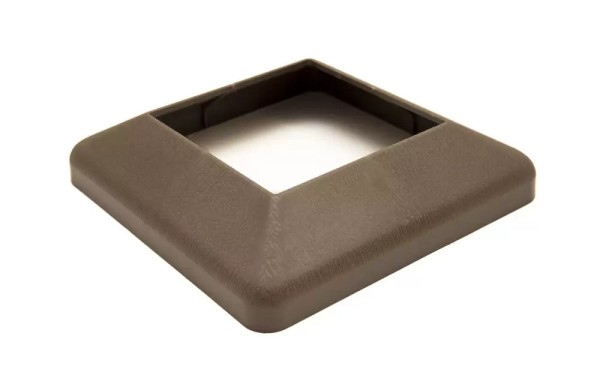 Крышка нижняя ПВХ для столба Deckart 100х100 Венге купить в Кимрах