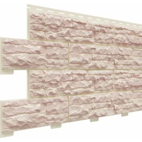 Фасадная панель Доломит Скалистый риф Люкс Жемчуг купить в Кимрах