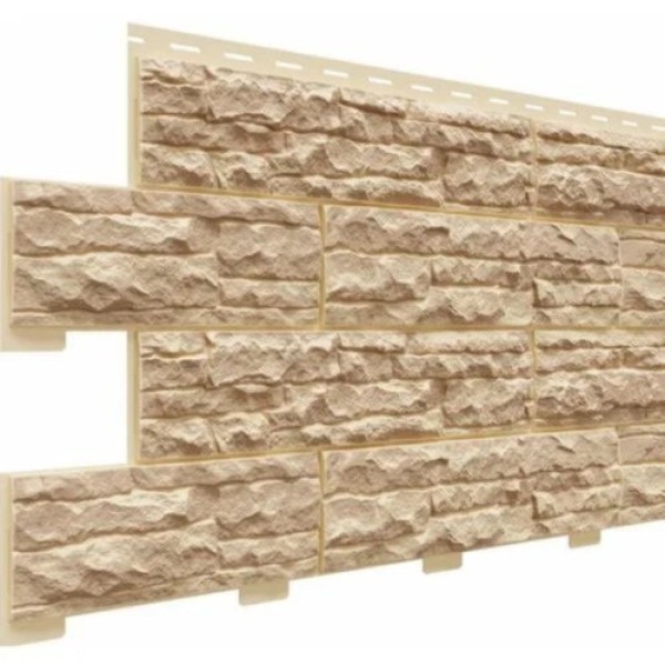 Фасадная панель Доломит Скалистый риф Люкс Карамель купить в Кимрах