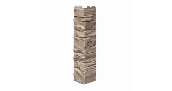 Угол наружный VOX Solid Stone Lazio камень светлая глина купить в Кимрах