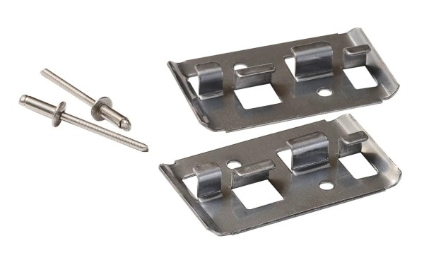 Кляймер Профи с заклёпкой по металлу (нержавейка) купить в Кимрах