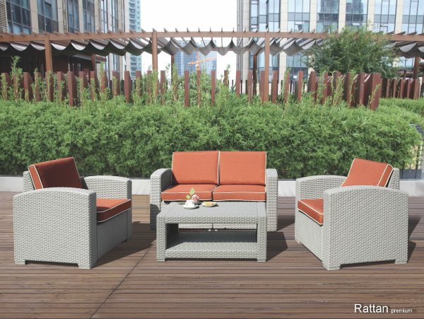 Уличные диваны и кресла коллекции Rattan Premium 4 купить в Кимрах
