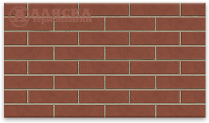 Фасадные Термопанели Аляска Amsterdam red купить в Кимрах