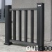 Ограждение из ДПК Outdoor Классик 3D STORM чёрный купить в Кимрах