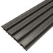 Фасадная доска из ДПК Faynag Wood Рейка Мокрый Асфальт купить в Кимрах