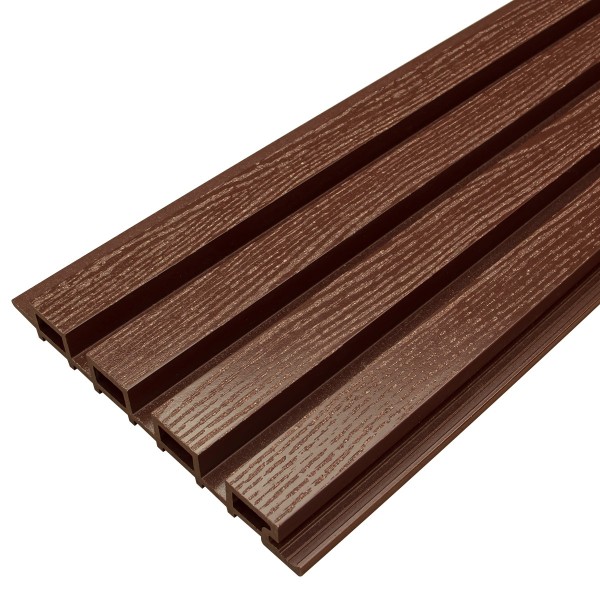 Фасадная доска из ДПК Faynag Wood Рейка Шоколад купить в Кимрах