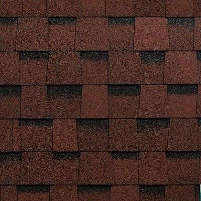 Двухслойная ламинированная черепица Shinglas, серия Фазенда – Красный купить в Кимрах
