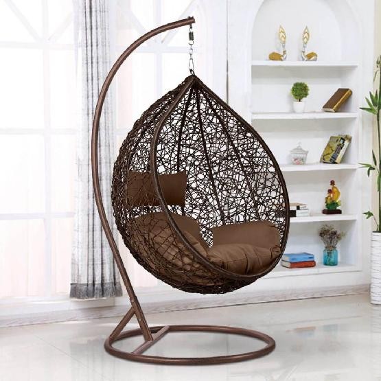 Кресло Подвесное из искусственного ротанга AFM-168A-XL Brown купить в Кимрах